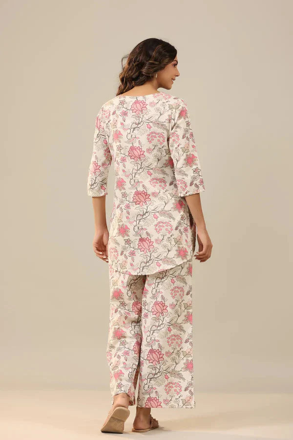 Relaxed Cotton Couture Co-Ord Set