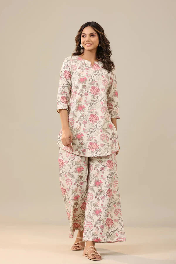 Relaxed Cotton Couture Co-Ord Set