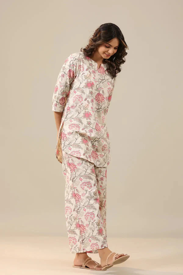 Relaxed Cotton Couture Co-Ord Set