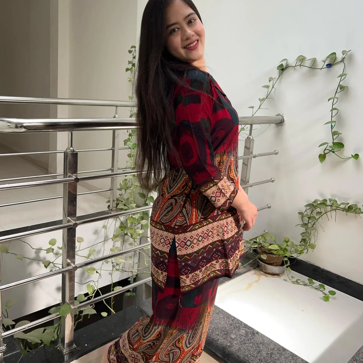 Autumnlane Multicolor Mika Printed Comfort fit Co-Ord Set